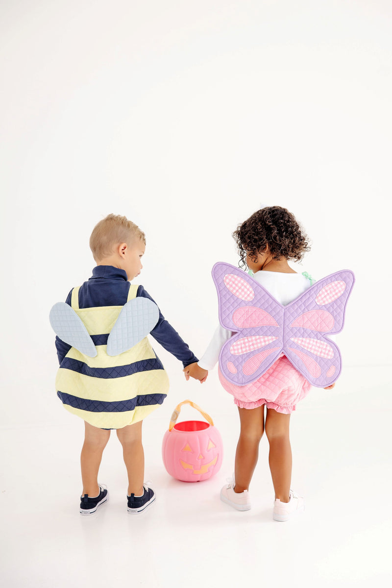 Happy Halloween Bumble Bee (Toddler) - Lake Worth Yellow, Beale Street Blue, and Nantucket Navy