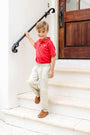 Prepletic™ Sheffield Pants - Keeneland Khaki with Keeneland Khaki Stork