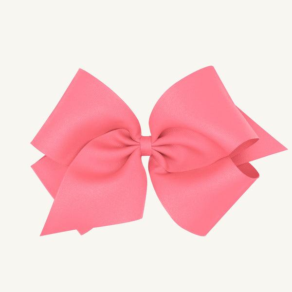 Wee Ones Hair Bow - Parrot Cay Coral