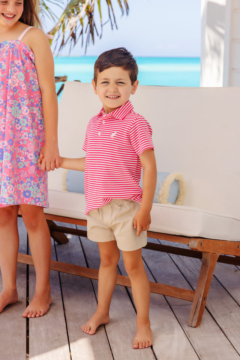 Sheffield Shorts (2-Pack) - Keeneland Khaki with Keeneland Khaki Stork
