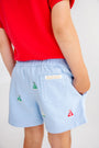 Critter Sheffield Shorts - Beale Street Blue with Sailboats