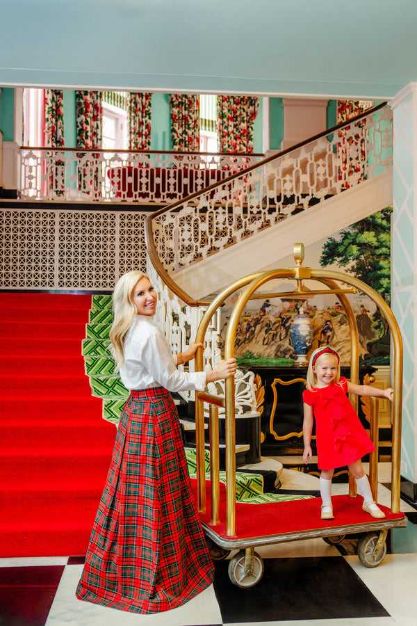 Mrs. Buckley Ball Skirt (Women) - Paces Mill Plaid