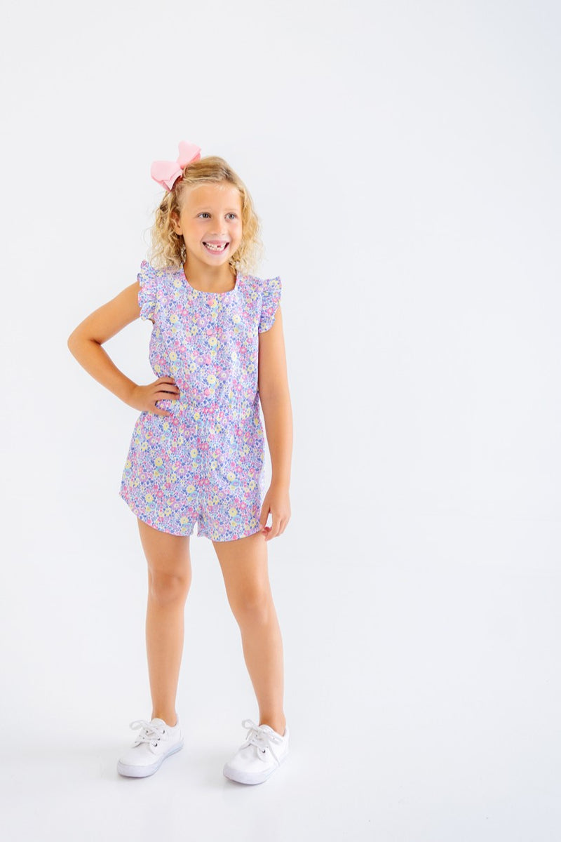 Marion Rose Romper - Briar Patch Petals