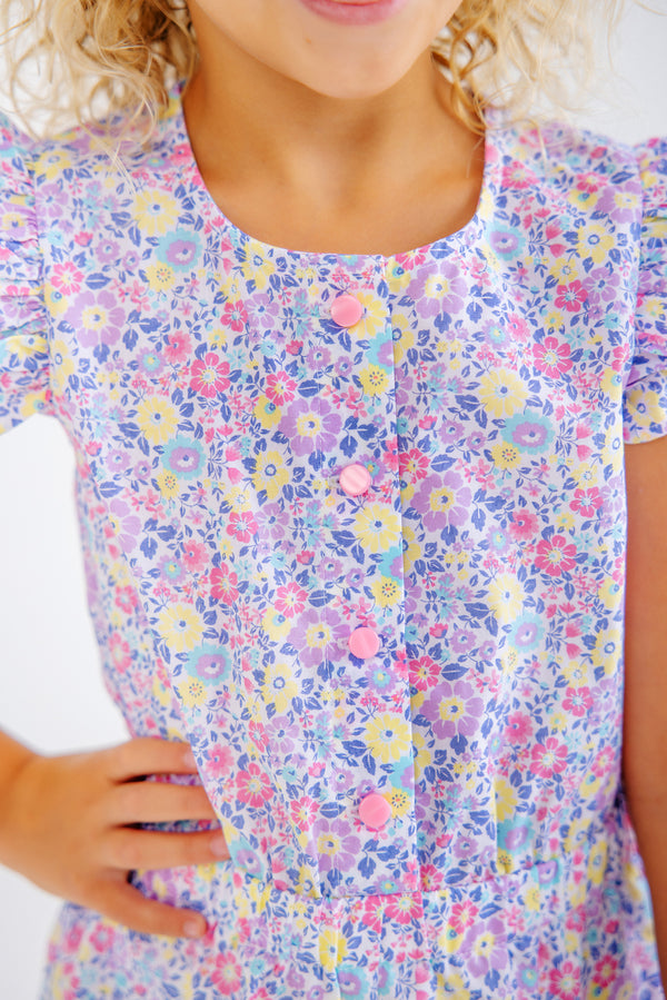Marion Rose Romper - Briar Patch Petals