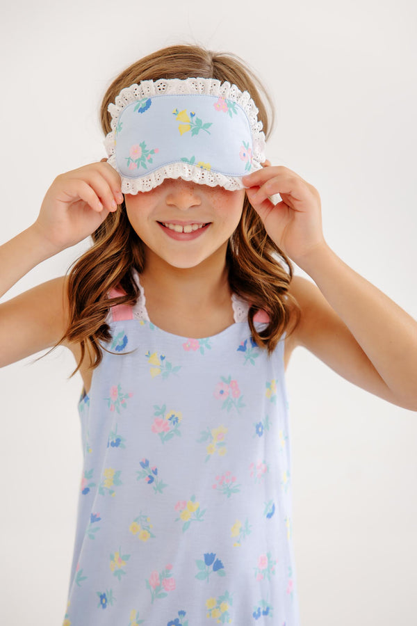 Dream More Mask - Little London Flowers and Pier Party Pink