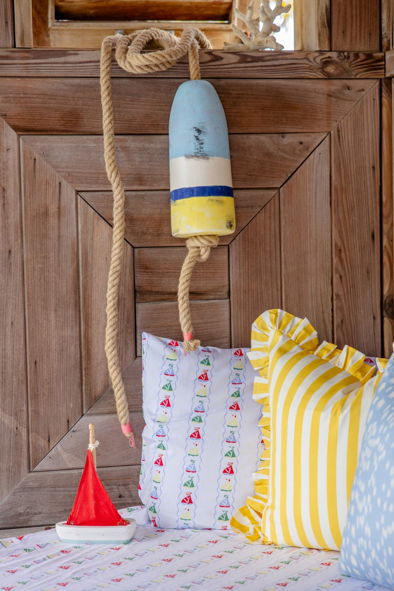 Fresh Faced Pillow Case - Set Sail with Beale Street Blue