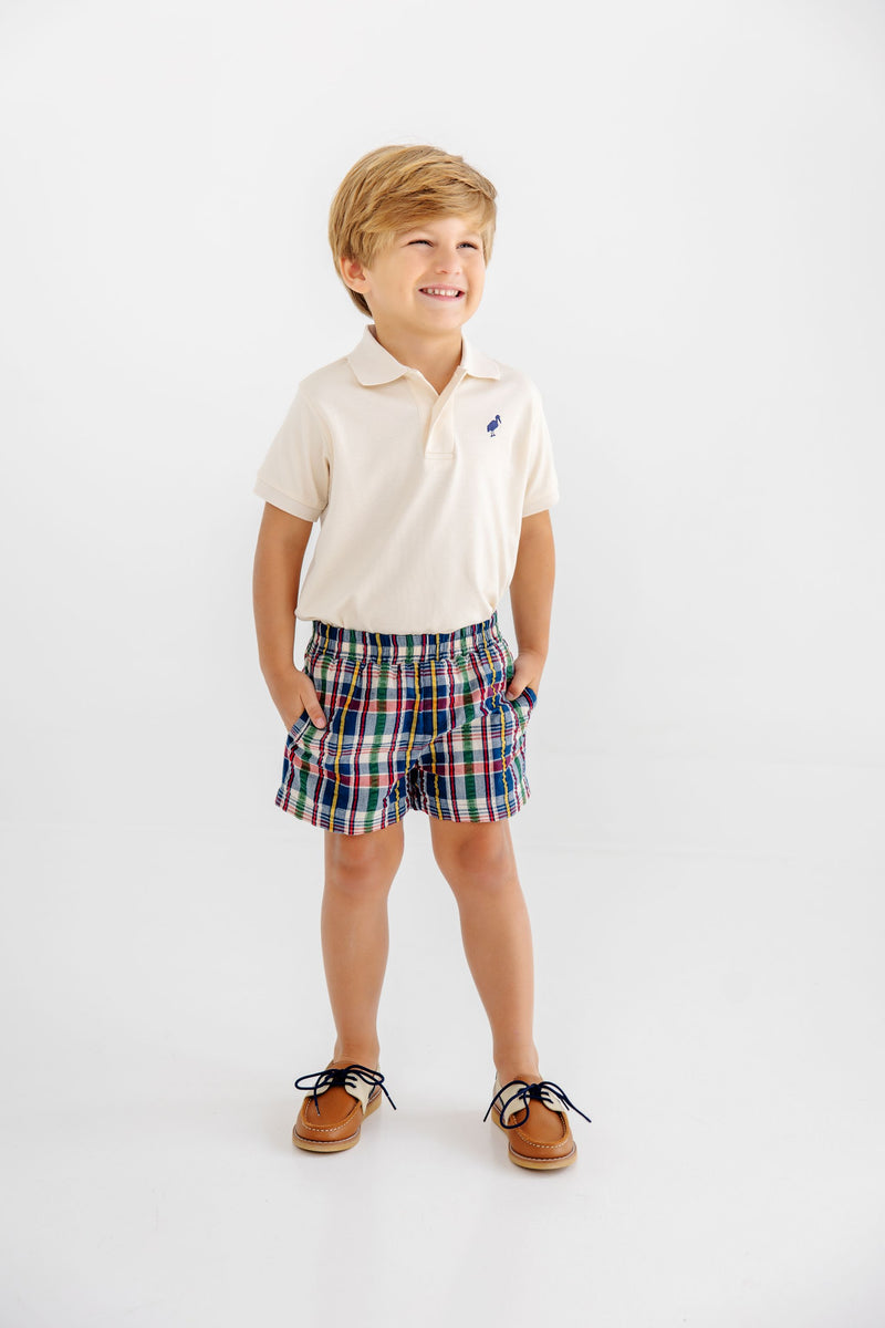 Sheffield Shorts - Gramercy Park Plaid Seersucker