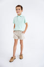 Sheffield Shorts - Keeneland Khaki with Keeneland Khaki Stork