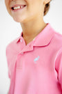 Prim & Proper Polo - Hamptons Hot Pink with Buckhead Blue Stork