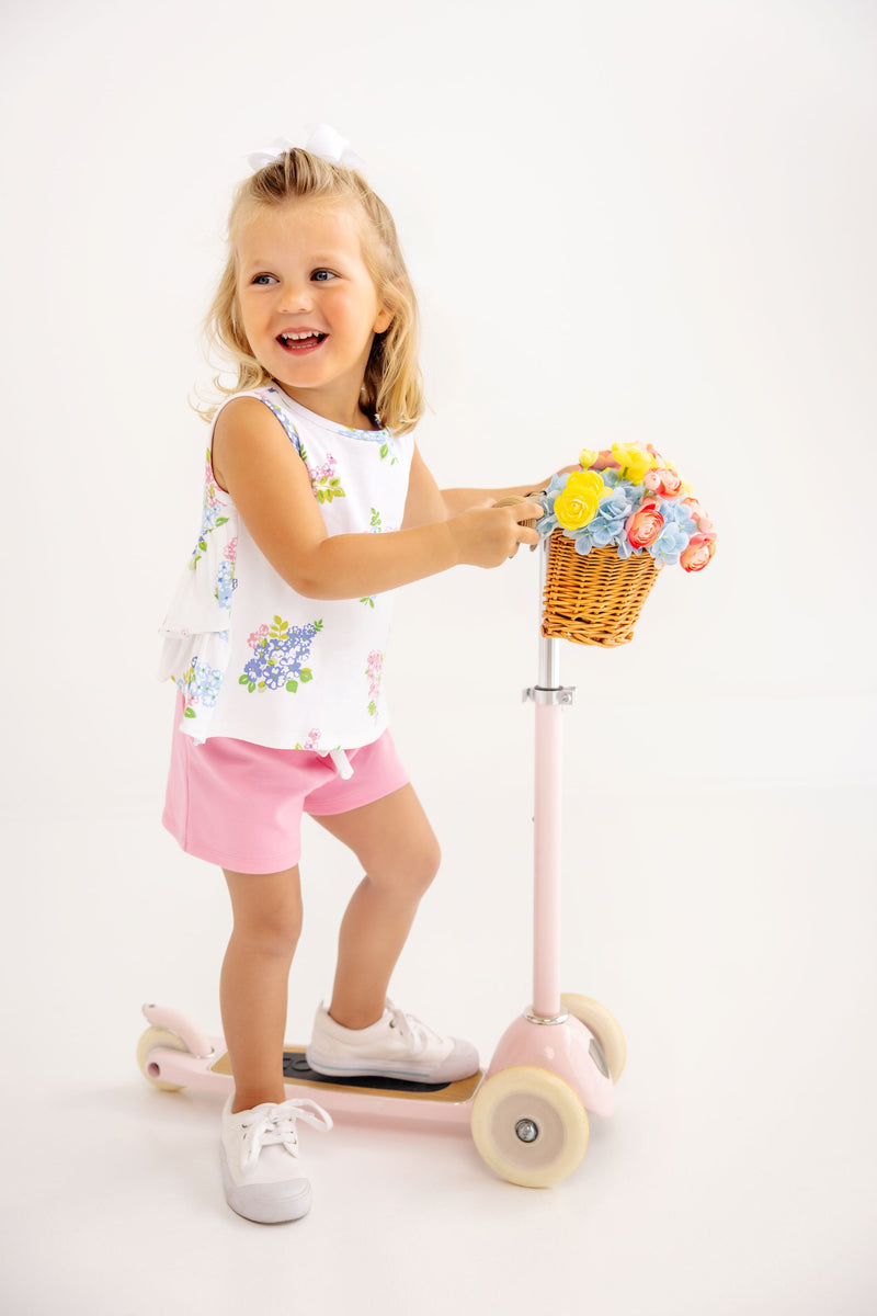 Shipley Shorts - Hamptons Hot Pink with Worth Avenue White