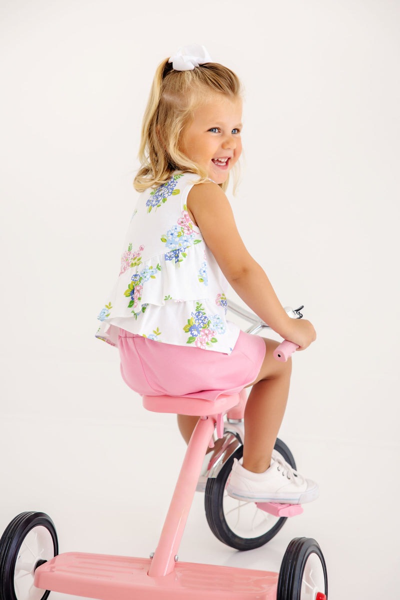 Shipley Shorts - Hamptons Hot Pink with Worth Avenue White