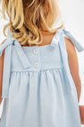 Idabelle Bloomer Set - Buckhead Blue with Worth Avenue White Eyelet