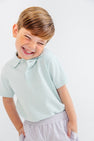 Prim & Proper Polo & Onesie - Old Greenwich Green with Worth Avenue White Stork