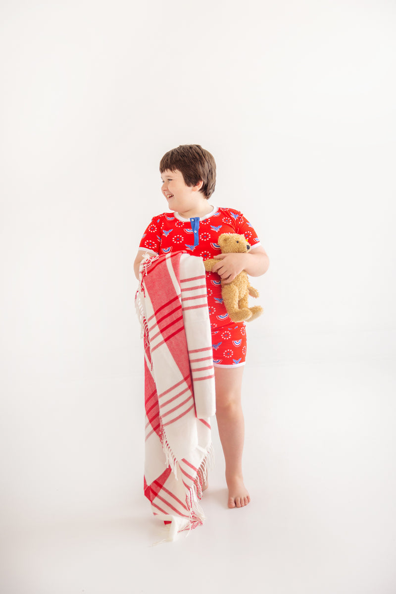 Sutton's Shorts Set - Star Spangled Swag with Rockefeller Royal
