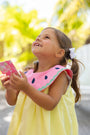 Sleeveless Tabitha's Teacher's Pet Dress - Lake Worth Yellow with Watermelon