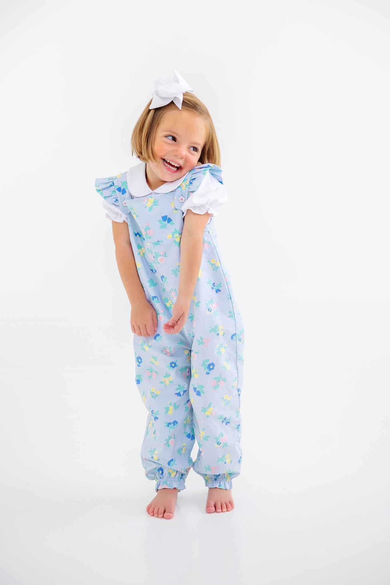 Violet's Vintage Overalls - Little London Flowers