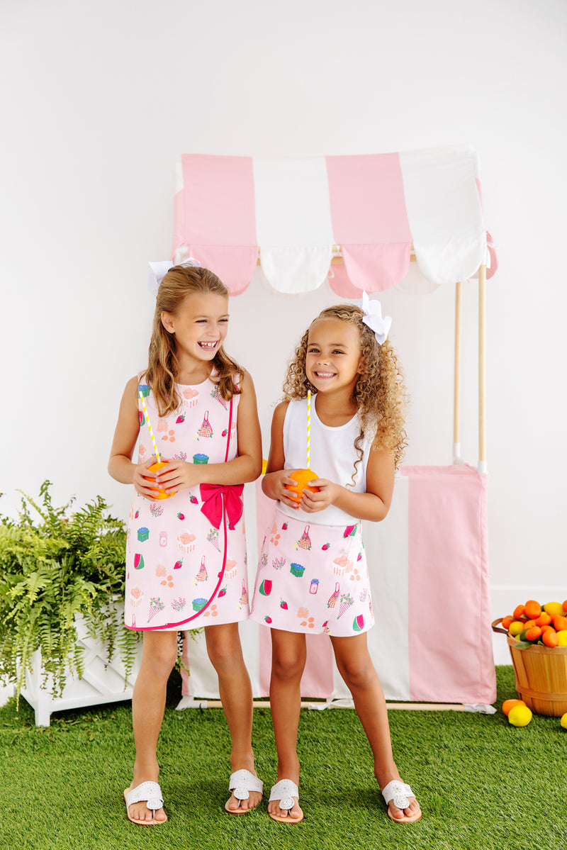 TBBC Girls' Wilma Faux Wrap Dress