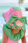 Pippa Petal Hat - Suffolk Seeds with Gibson Island Green