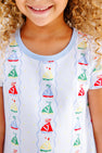 Polly Play Dress - Set Sail with Beale Street Blue