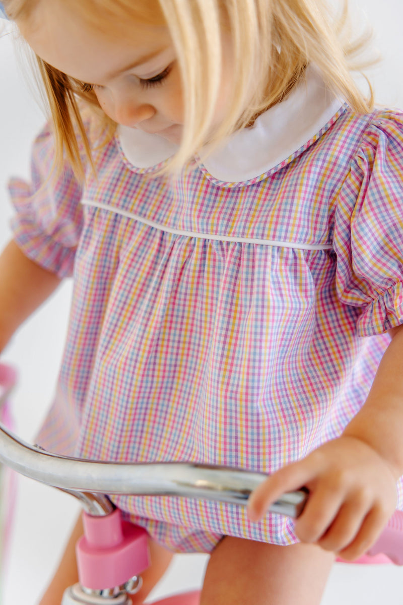 Holly Day Bubble - Woodstock Park Plaid with Worth Avenue White