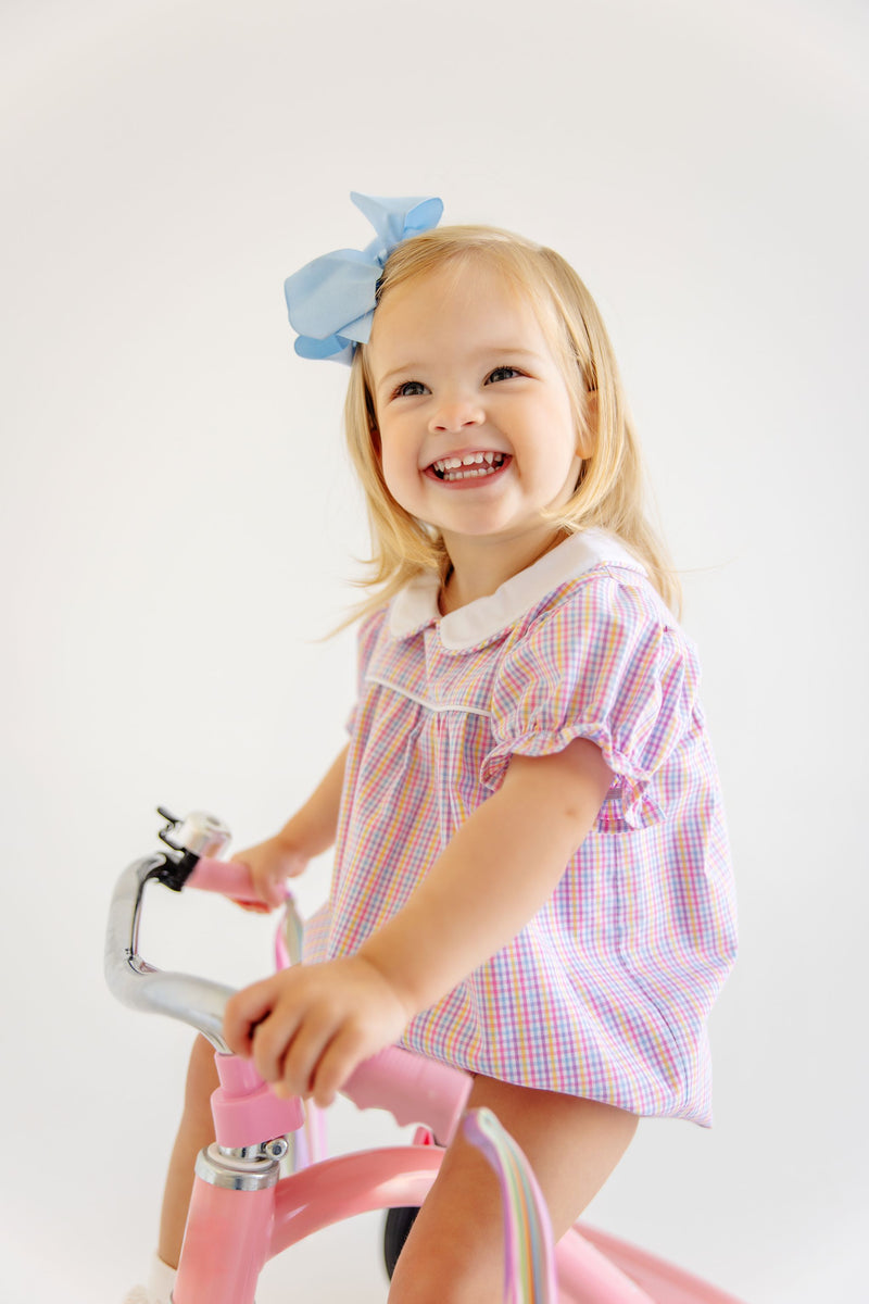 Holly Day Bubble - Woodstock Park Plaid with Worth Avenue White