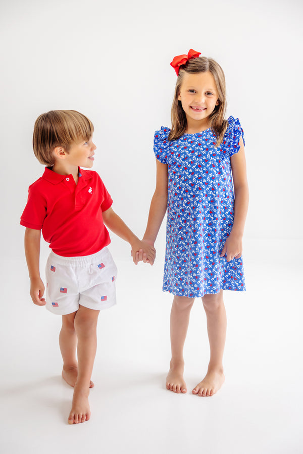 Ruehling Ruffle Dress - Potomac Petals