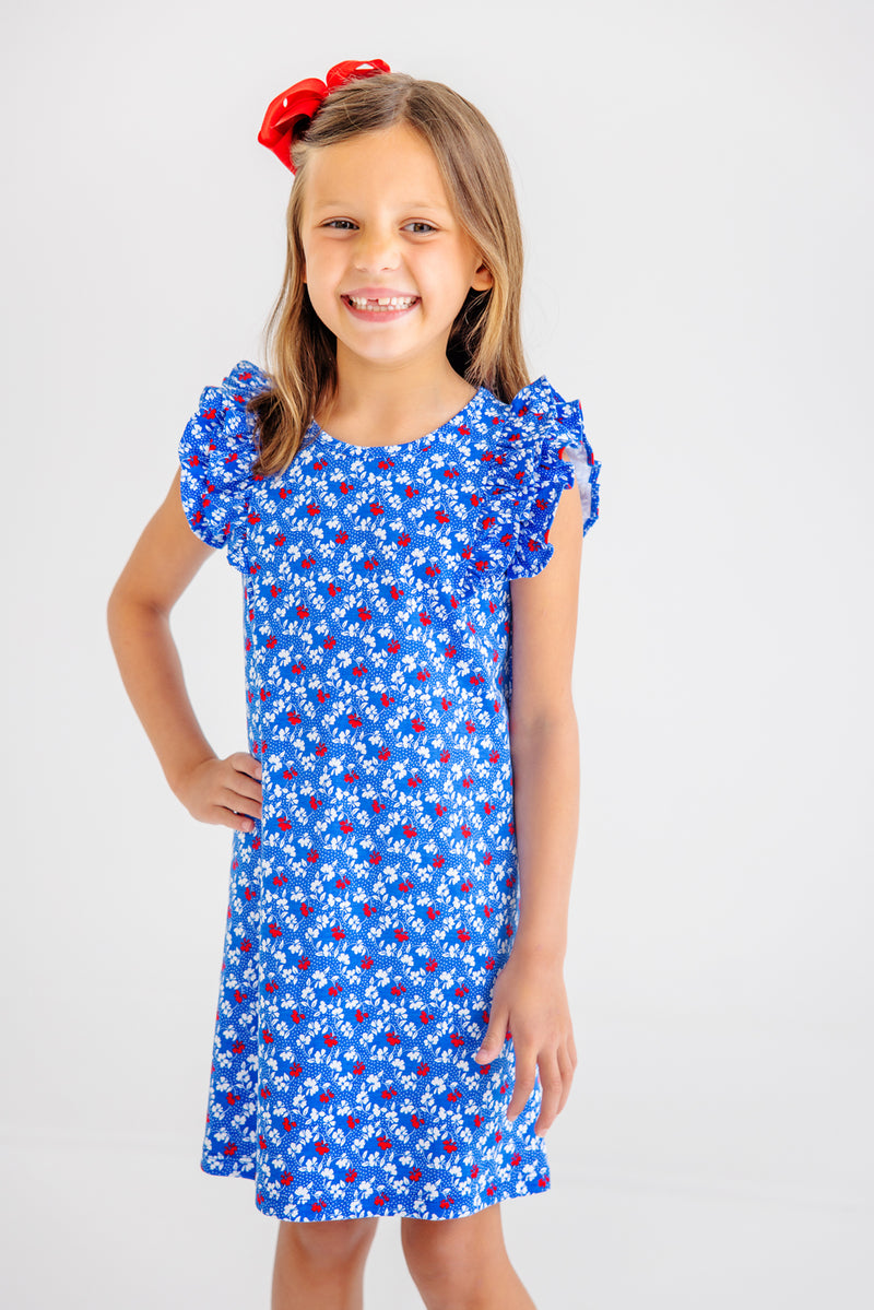 Ruehling Ruffle Dress - Potomac Petals