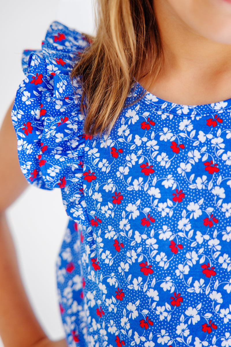 Ruehling Ruffle Dress - Potomac Petals