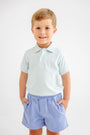 Prim & Proper Polo & Onesie - Old Greenwich Green with Worth Avenue White Stork