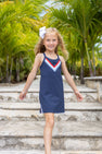 Prepletic™ Little Miss Tennis Dress - Nantucket Navy, Richmond Red, Worth Avenue White and Beale Street Blue