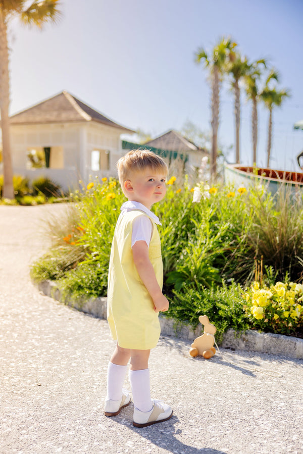 Snyders Smocked Jon Jon - Lake Worth Yellow