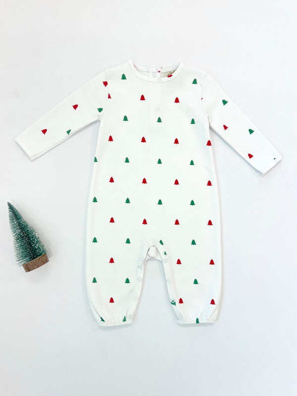 Long Sleeve Patton Play Romper - Thomas Point Tree Farm