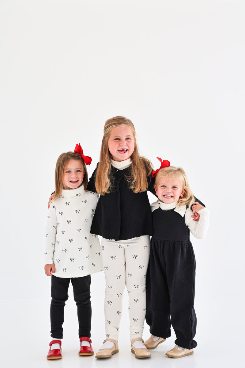 Sadie Swing Coat - Newport Night with Newport Night Micro Dot (Palmetto Pearl)