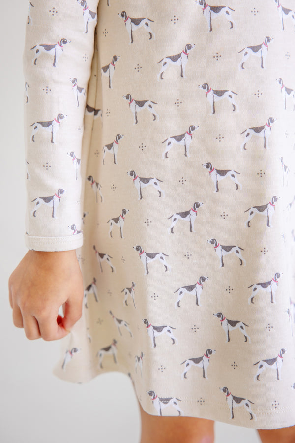 Long Sleeve Polly Play Dress - Carolina Hunt Club