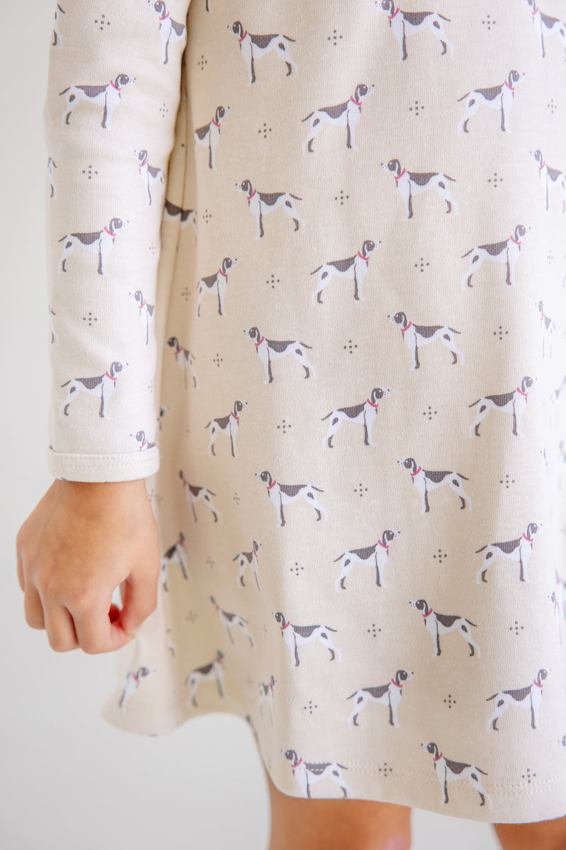 Long Sleeve Polly Play Dress - Carolina Hunt Club