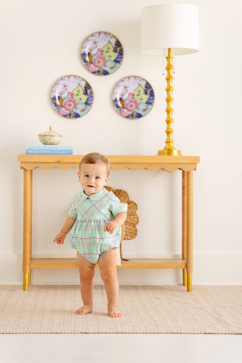 Bradford Bubble - Woodley Park Plaid with Keeneland Khaki