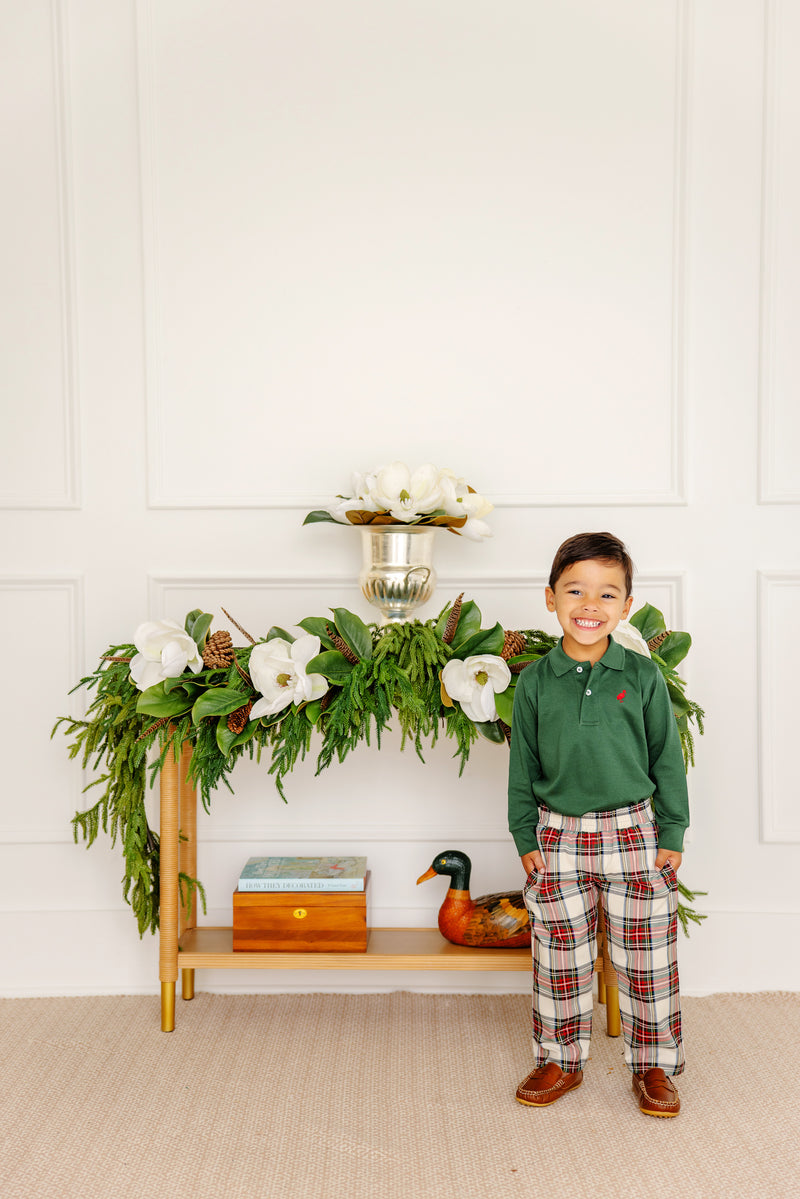 Sheffield Pants (Flannel) - Charlie Place Plaid with Grandison Rd. Gray Stork