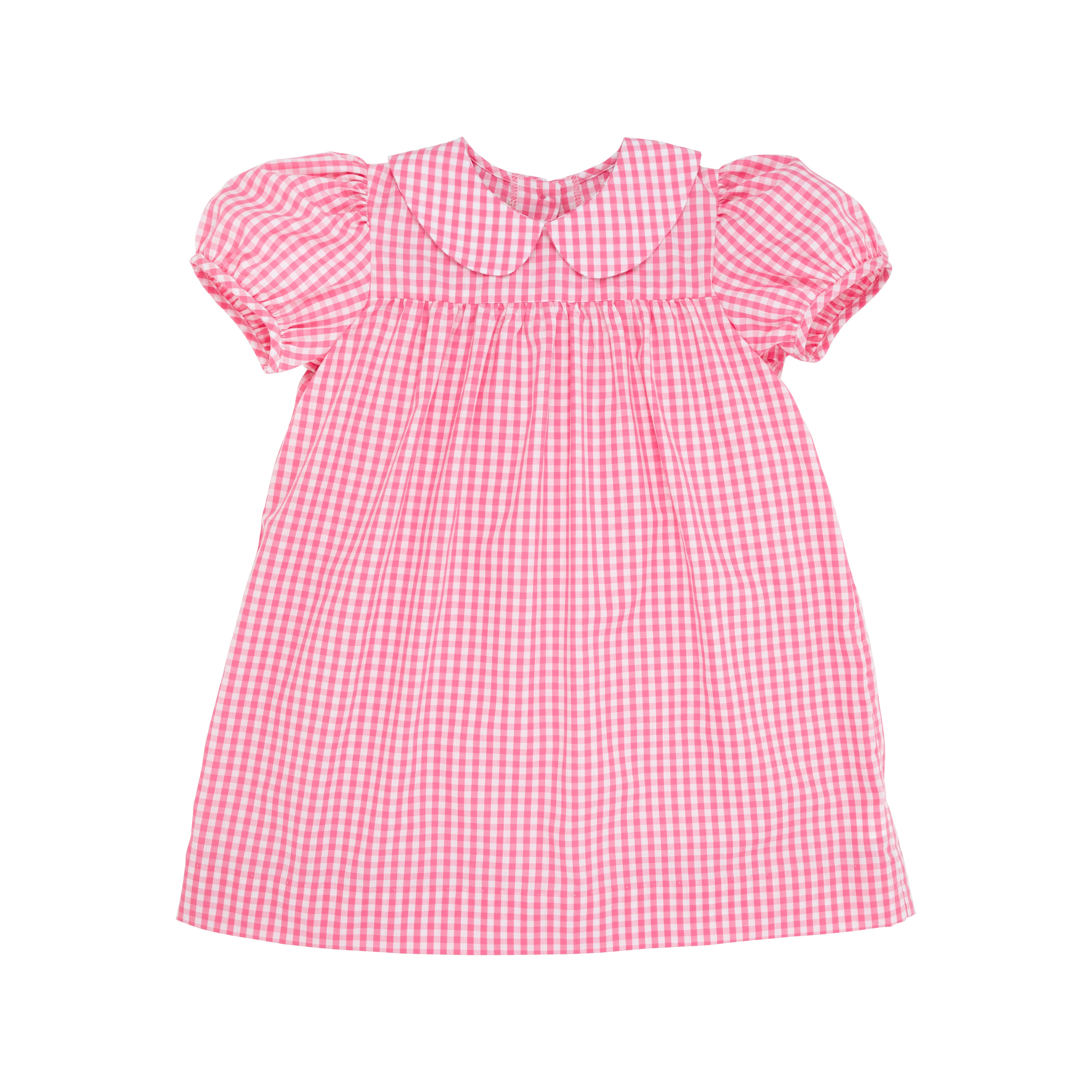 Adaire Dress - Hamptons Hot Pink Gingham – The Beaufort Bonnet Company