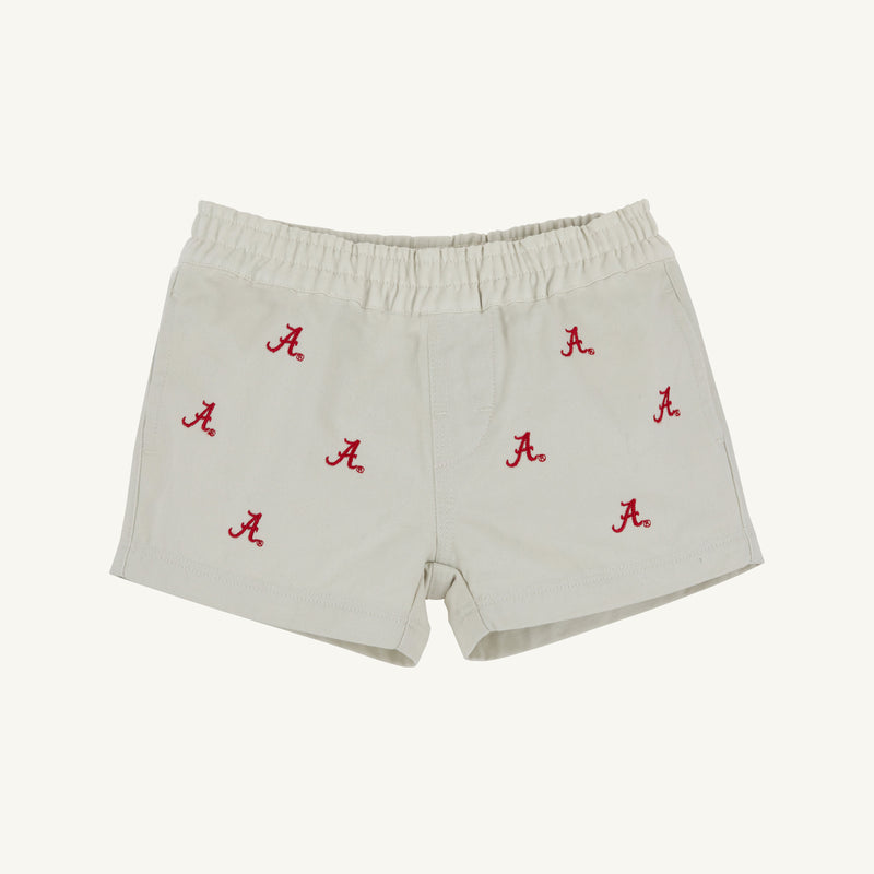 Alabama Critter Sheffield Shorts - Saratoga Stone