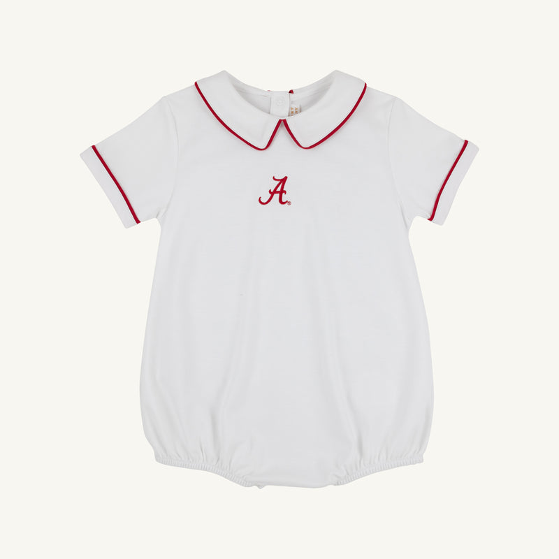 Alabama Short Sleeve Biltmore Bubble - Worth Avenue White