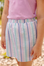 Susanne Skirt - Sycamore Seersucker Stripe