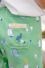 Sullivan Shorts - Clubhouse Couture (Wood Boat Blue) with Wood Boat Blue Stork