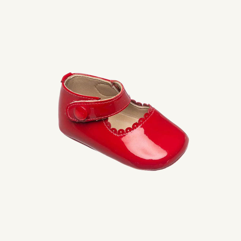 Elephantito Baby Mary Jane Red Patent Leather
