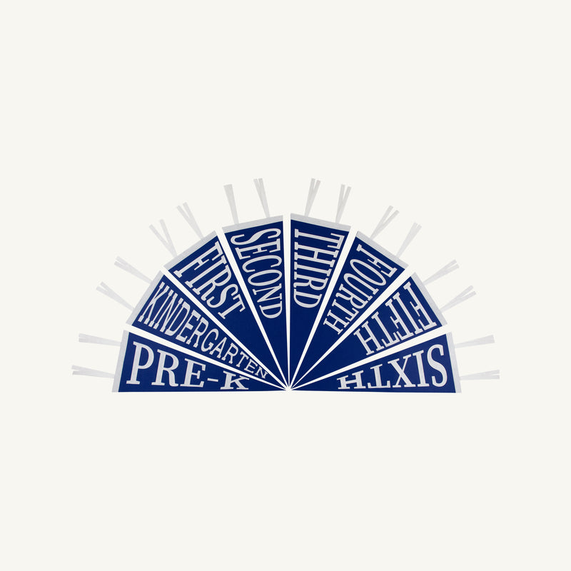 Back to School Pennants - Rockefeller Royal