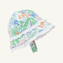 Beaufort Bucket Hat - Gaston Street Garden with Worth Avenue White