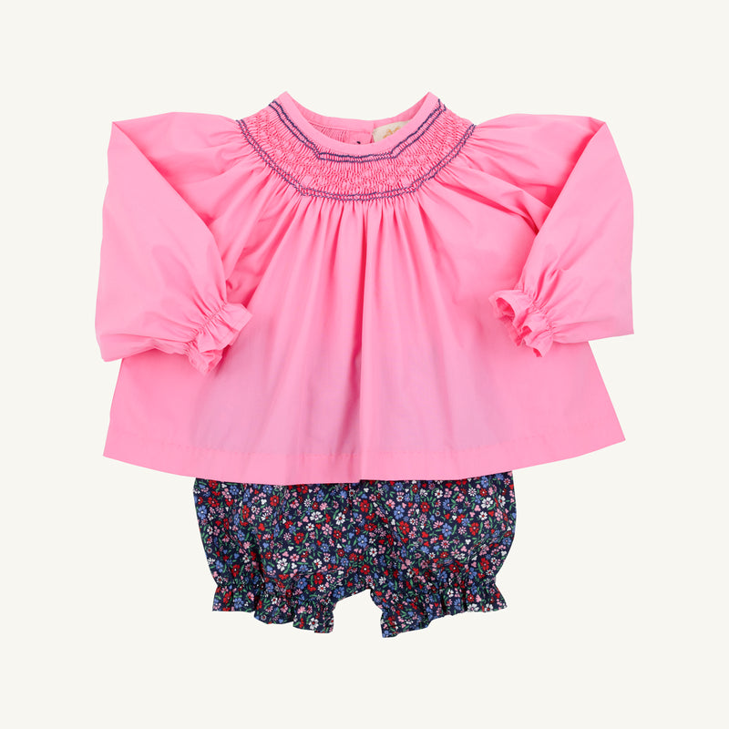Bell House Bloomer Set - Hamptons Hot Pink with Fairfax Farm Floral