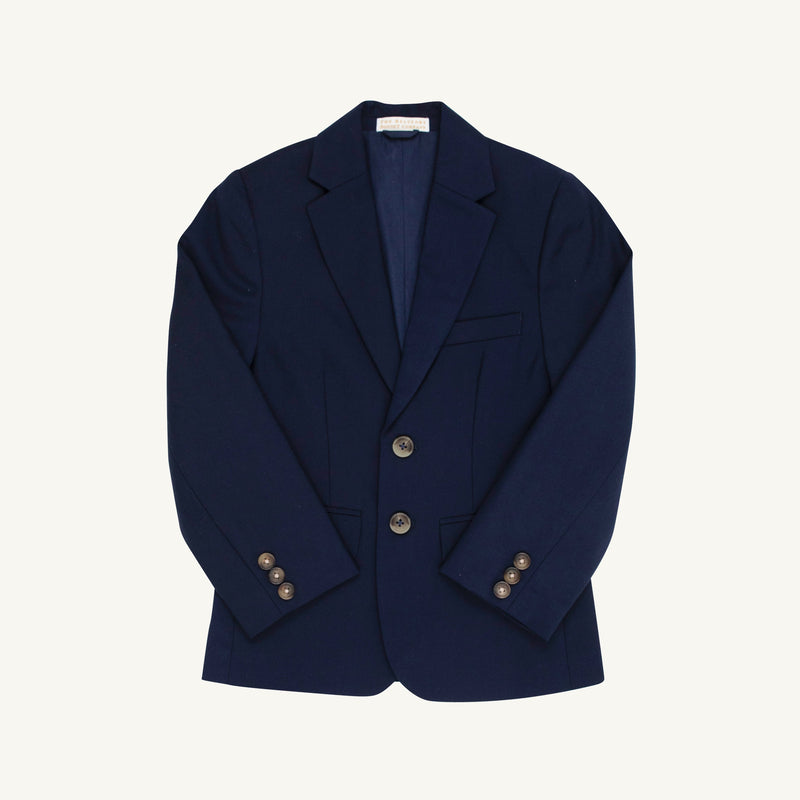Grandccasion™ Booker Blazer - Nantucket Navy with Tortoise Shell Buttons