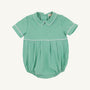 Bradford Bubble - Gibson Island Green Mini Gingham with Worth Avenue White