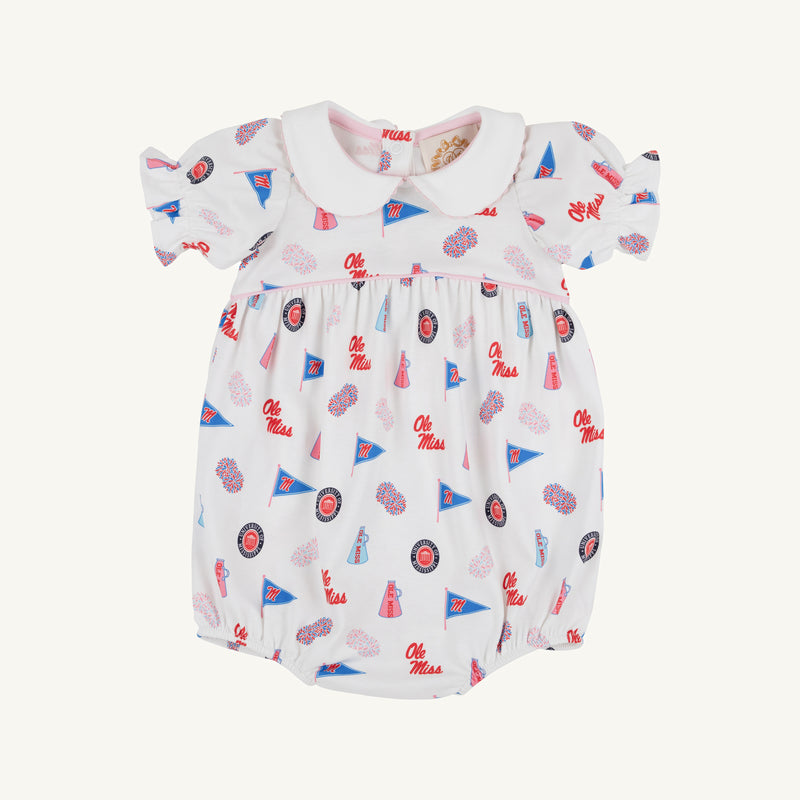 Ole Miss Britt Bubble - Gawsh Almighty with Worth Avenue White & Palm Beach Pink