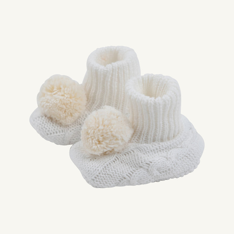 Bryer Booties - Worth Avenue White with Palmetto Pearl